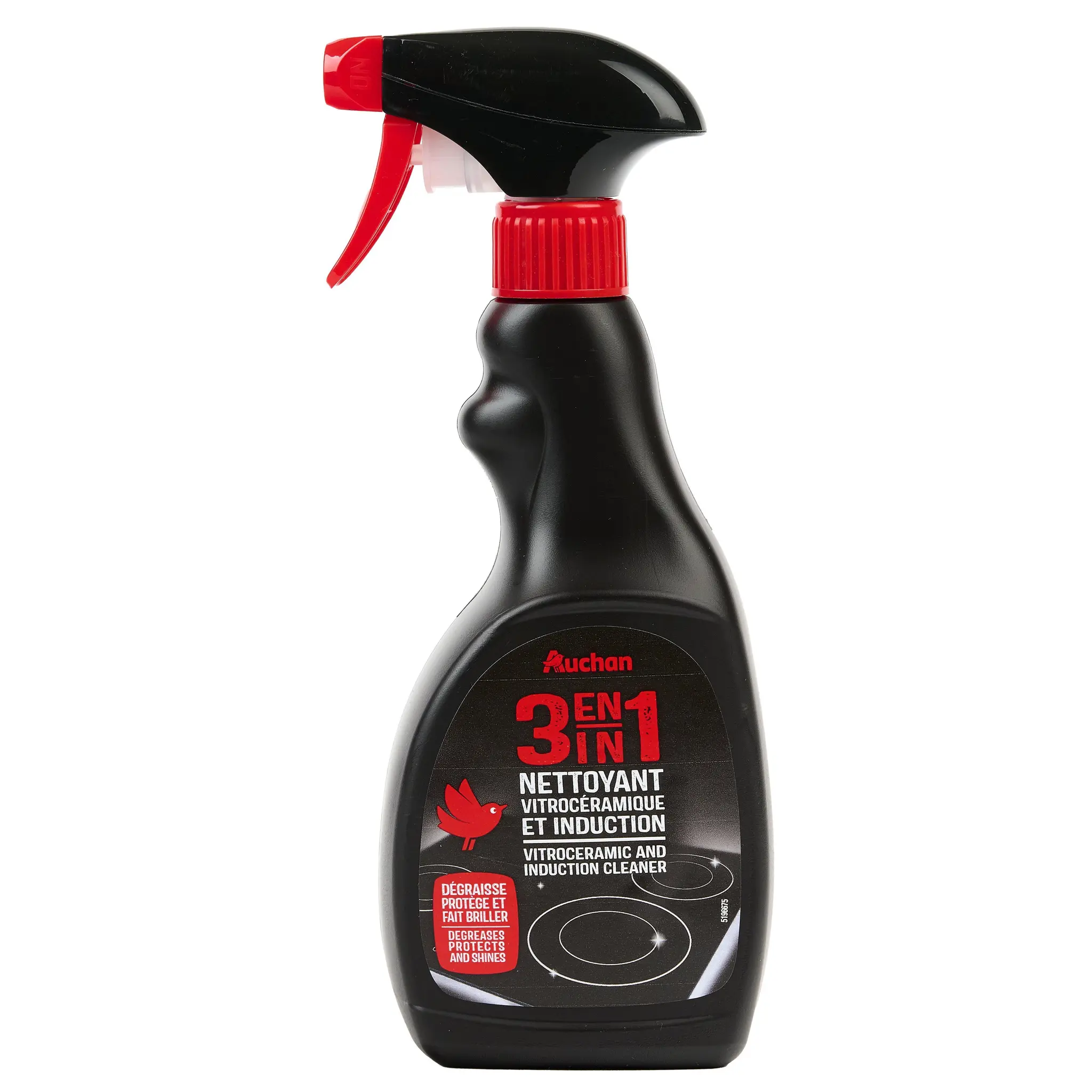 AUCHAN Spray dégraissant Vitro protect plaques vitroceramic et induction