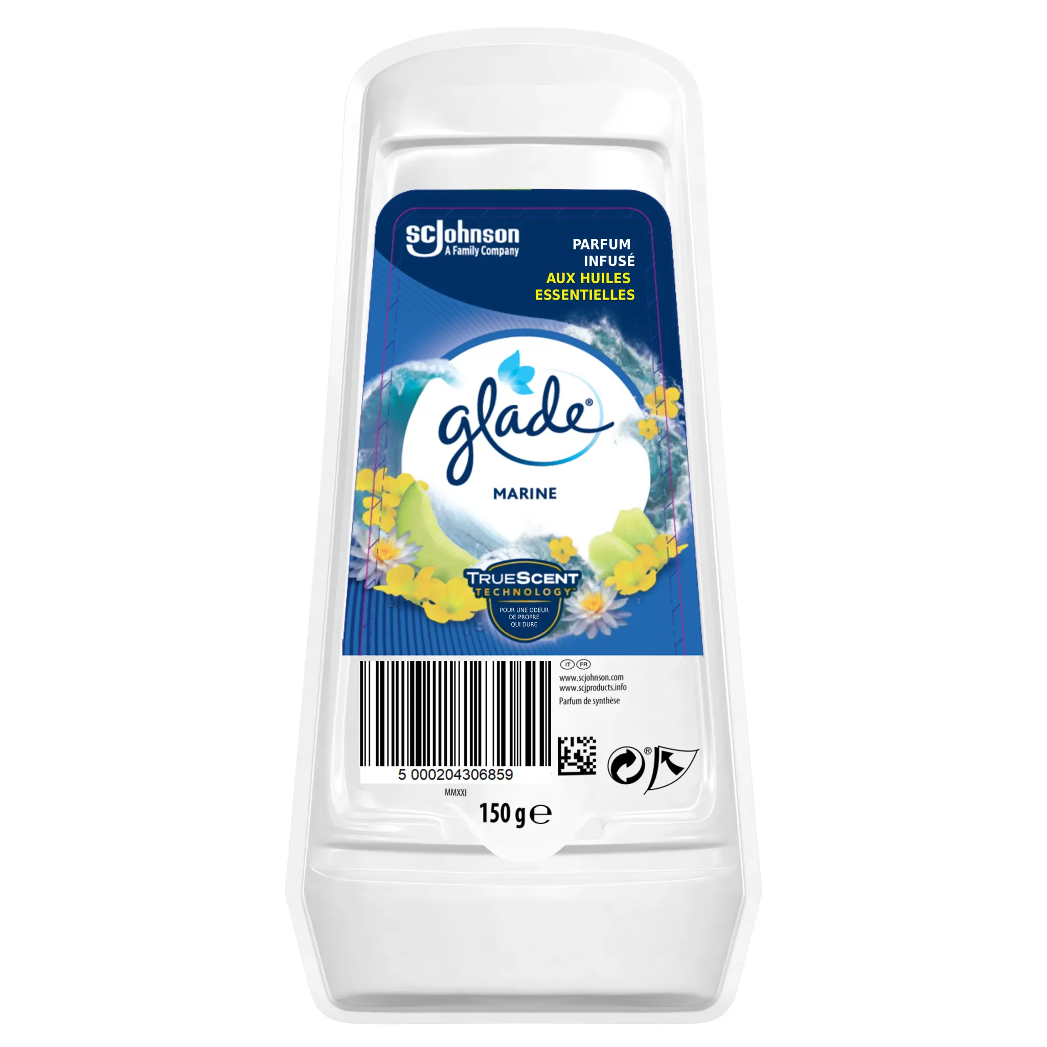 GLADE Gel désodorisant marine