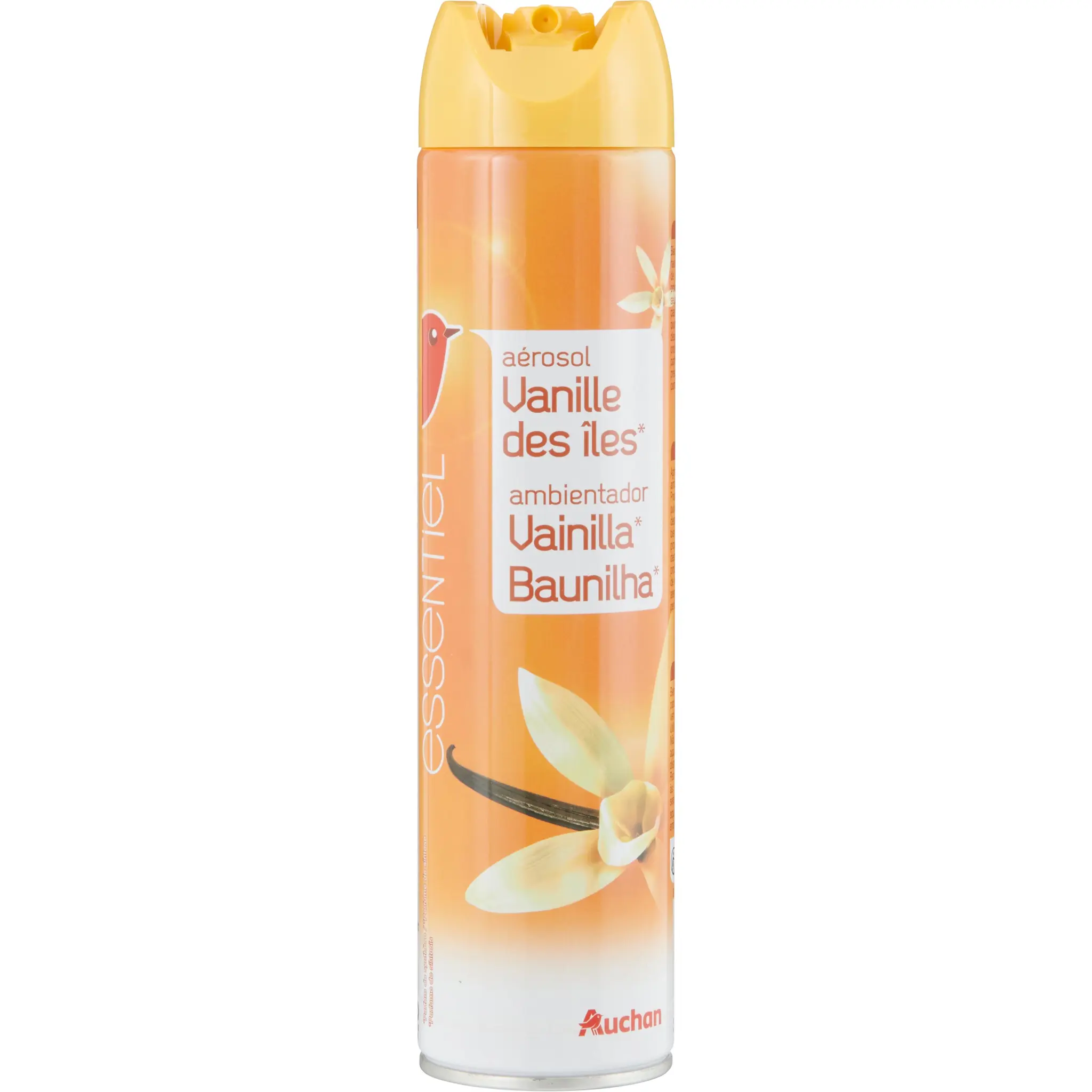 AUCHAN Spray désodorisant vanille des îles