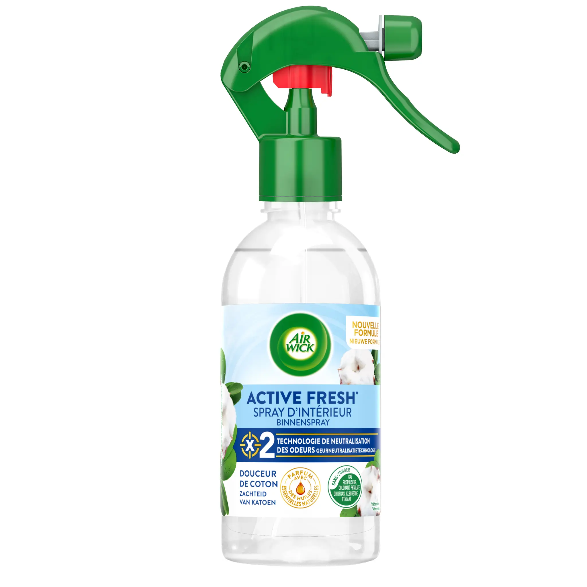 AIR WICK Spray neutralisateur d'odeur douceur de coton
