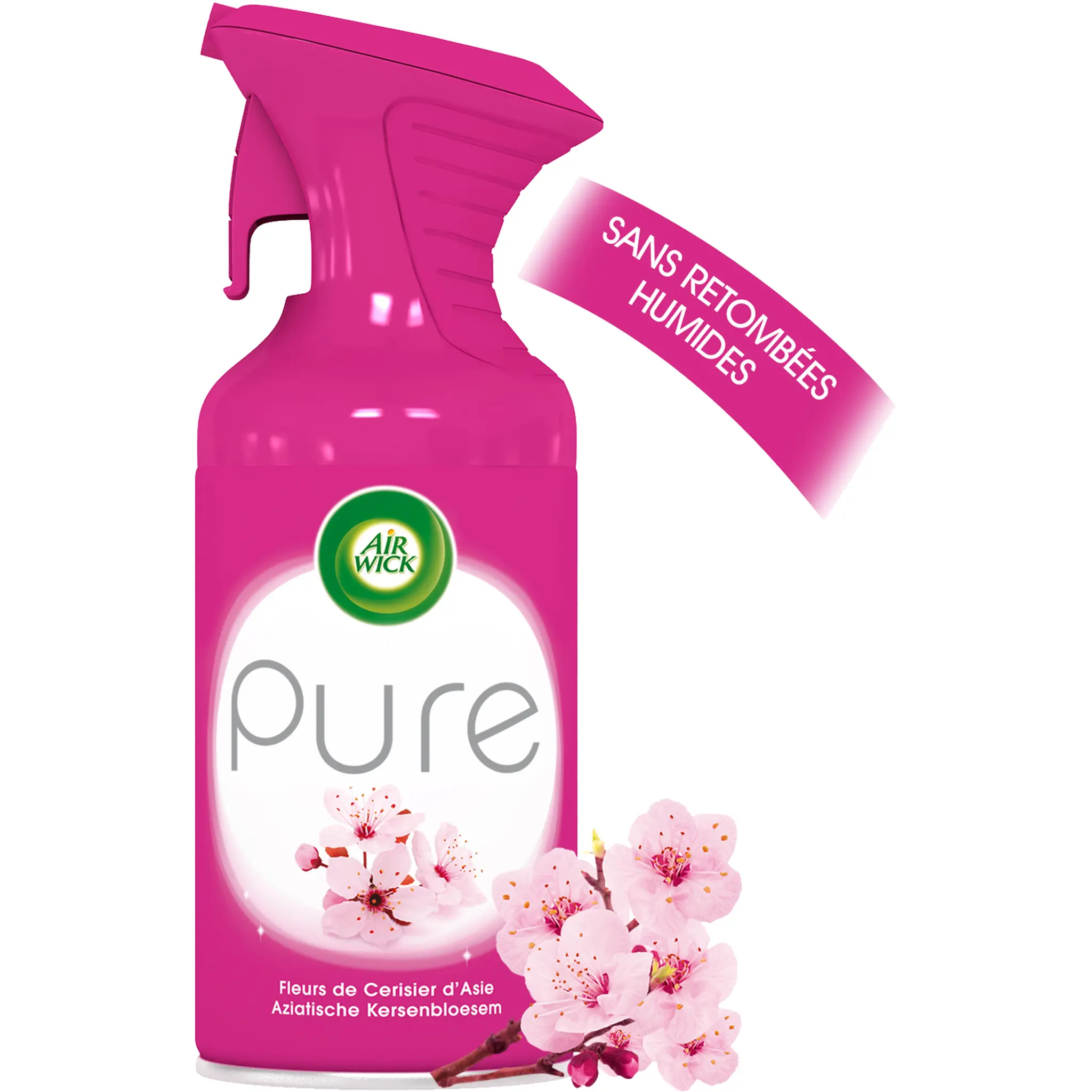 AIR WICK Spray désodorisant fleurs de cerisier d'Asie