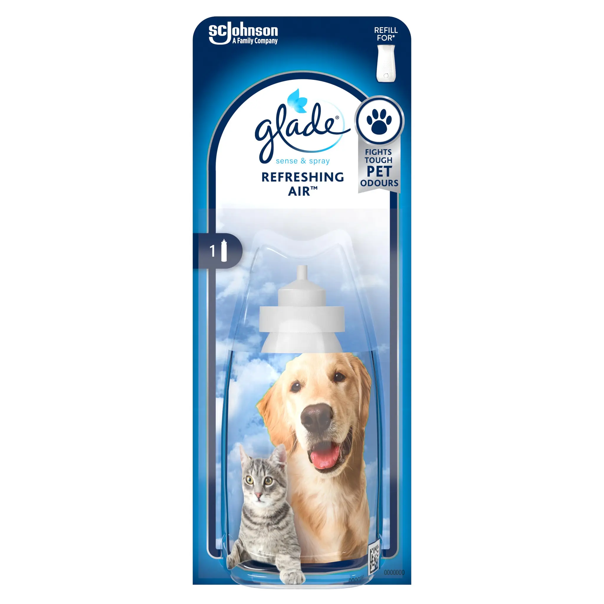 GLADE Sense & spray recharge pour diffuseur
