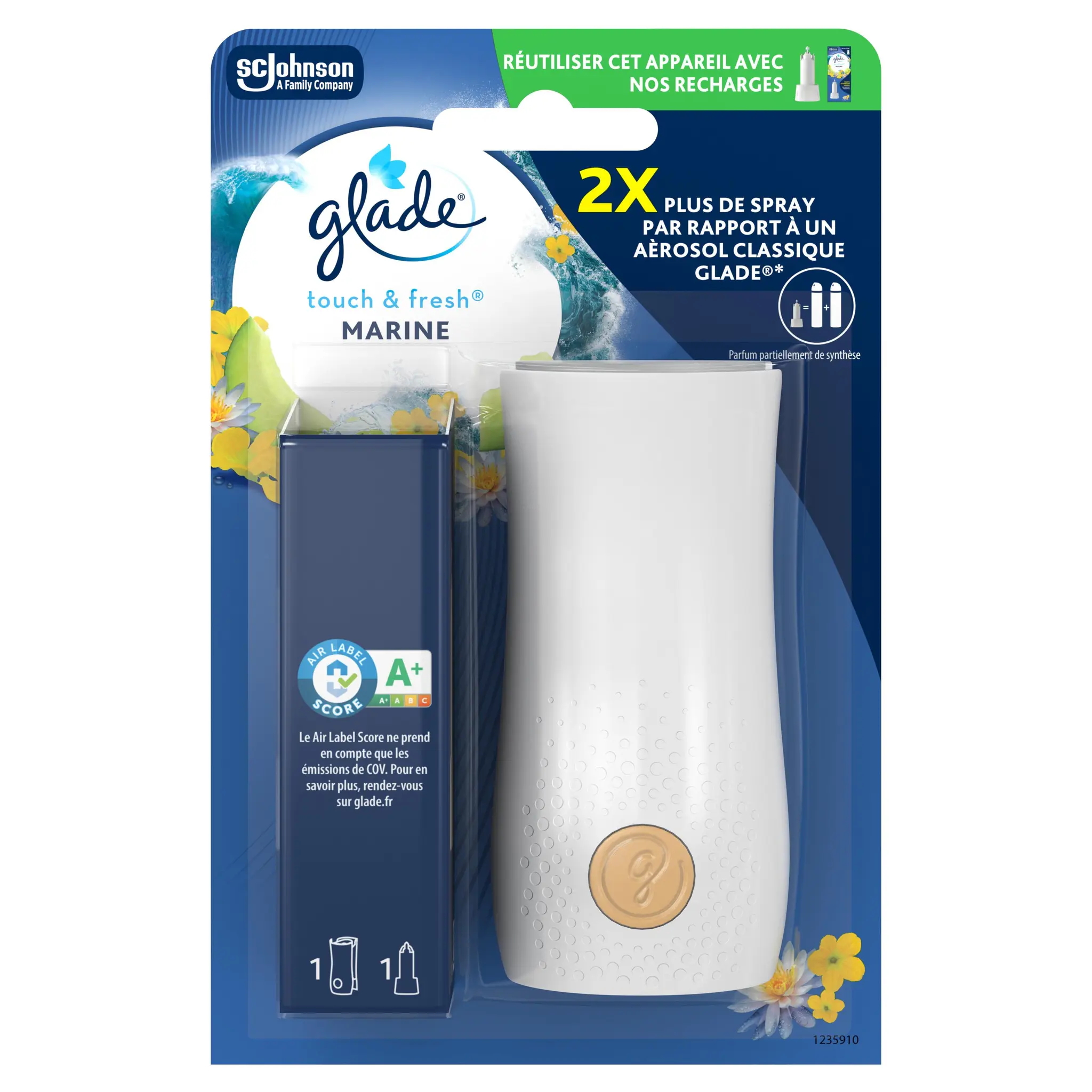 GLADE Touch & fresh diffuseur marine