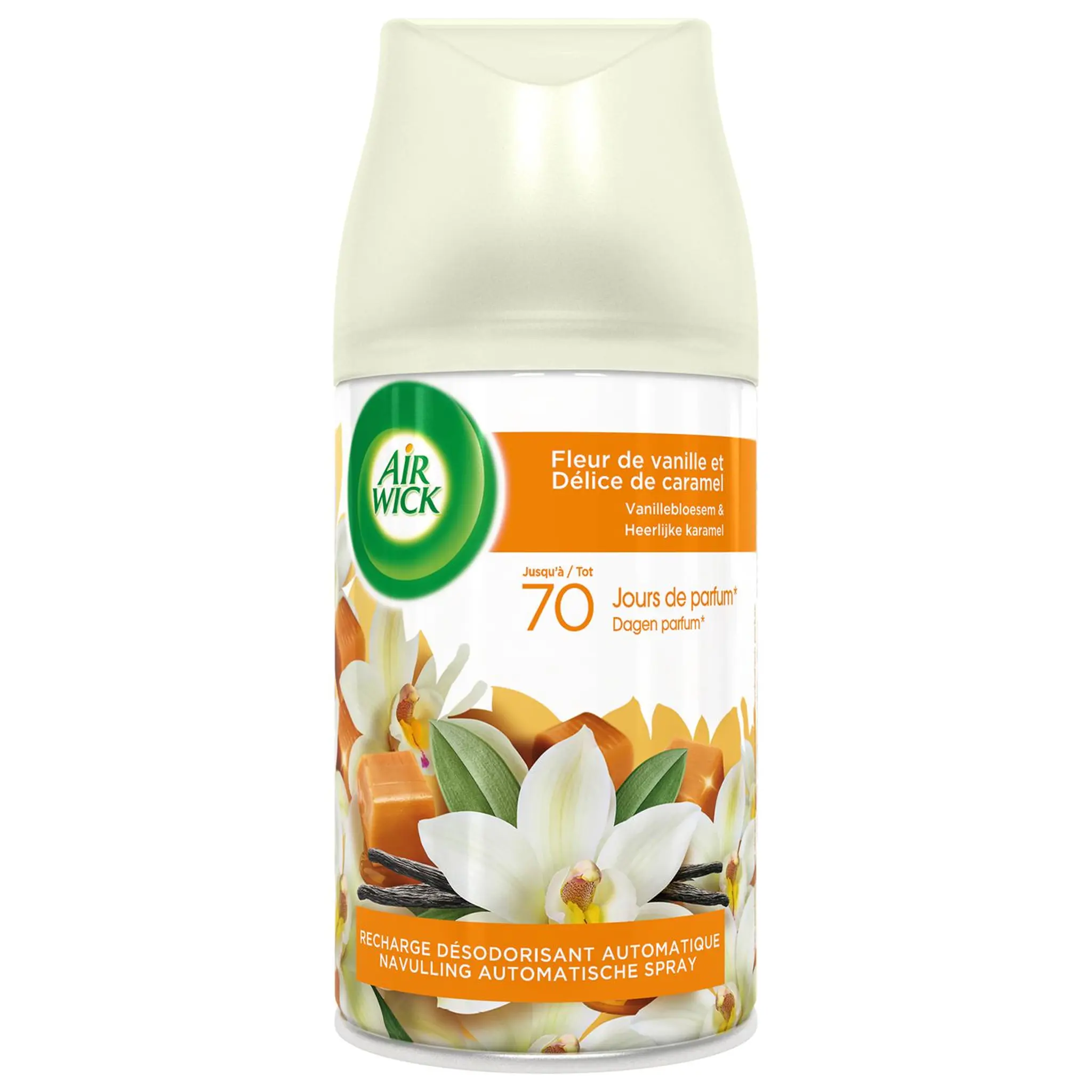 AIR WICK Recharge diffuseur automatique parfum vanille délice caramel
