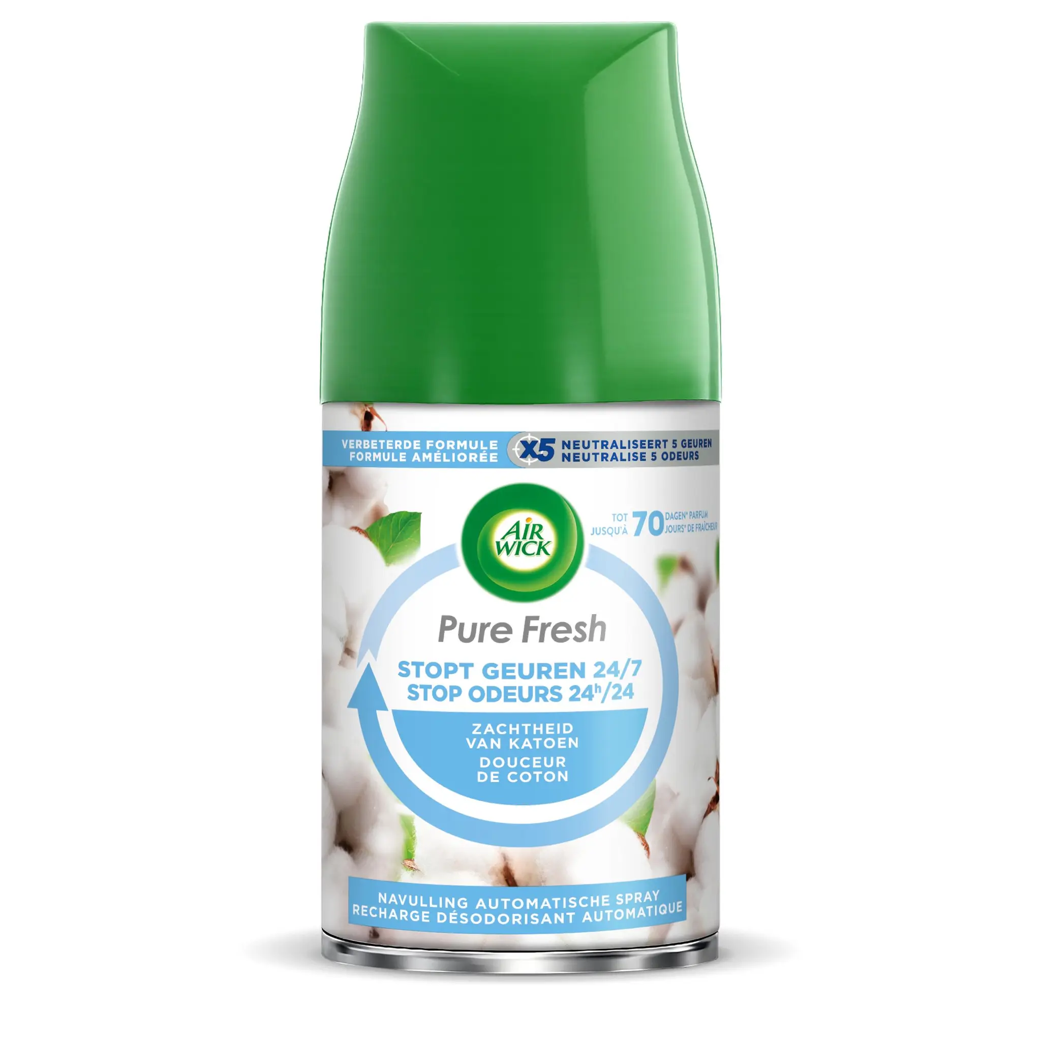 AIR WICK Recharge diffuseur automatique désodorisant coton