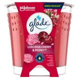 GLADE Bougie parfum infusé aux huiles essentielles