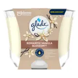 GLADE Bougie longue duree romantic vanilla blossom