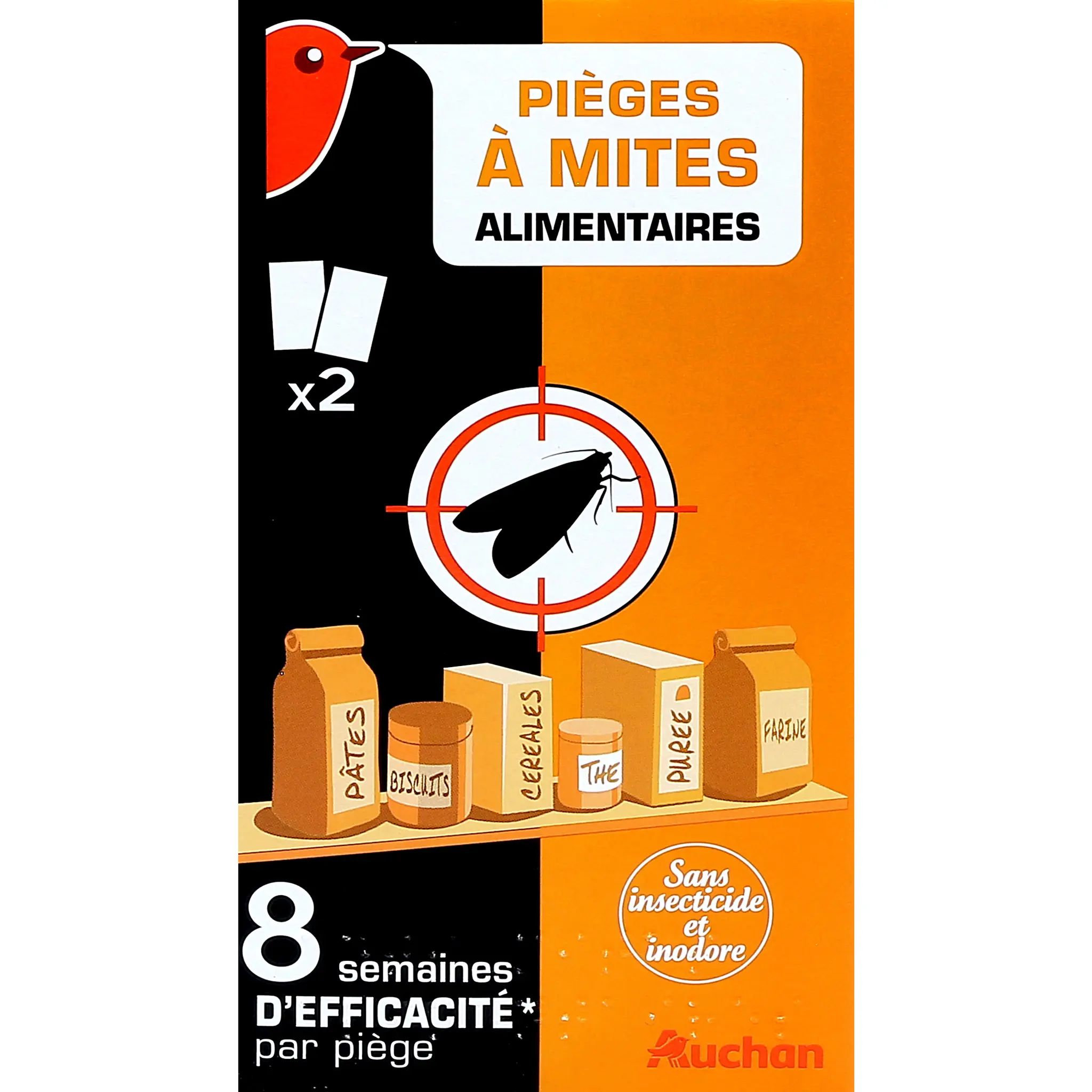 AUCHAN Piège anti-mites alimentaires