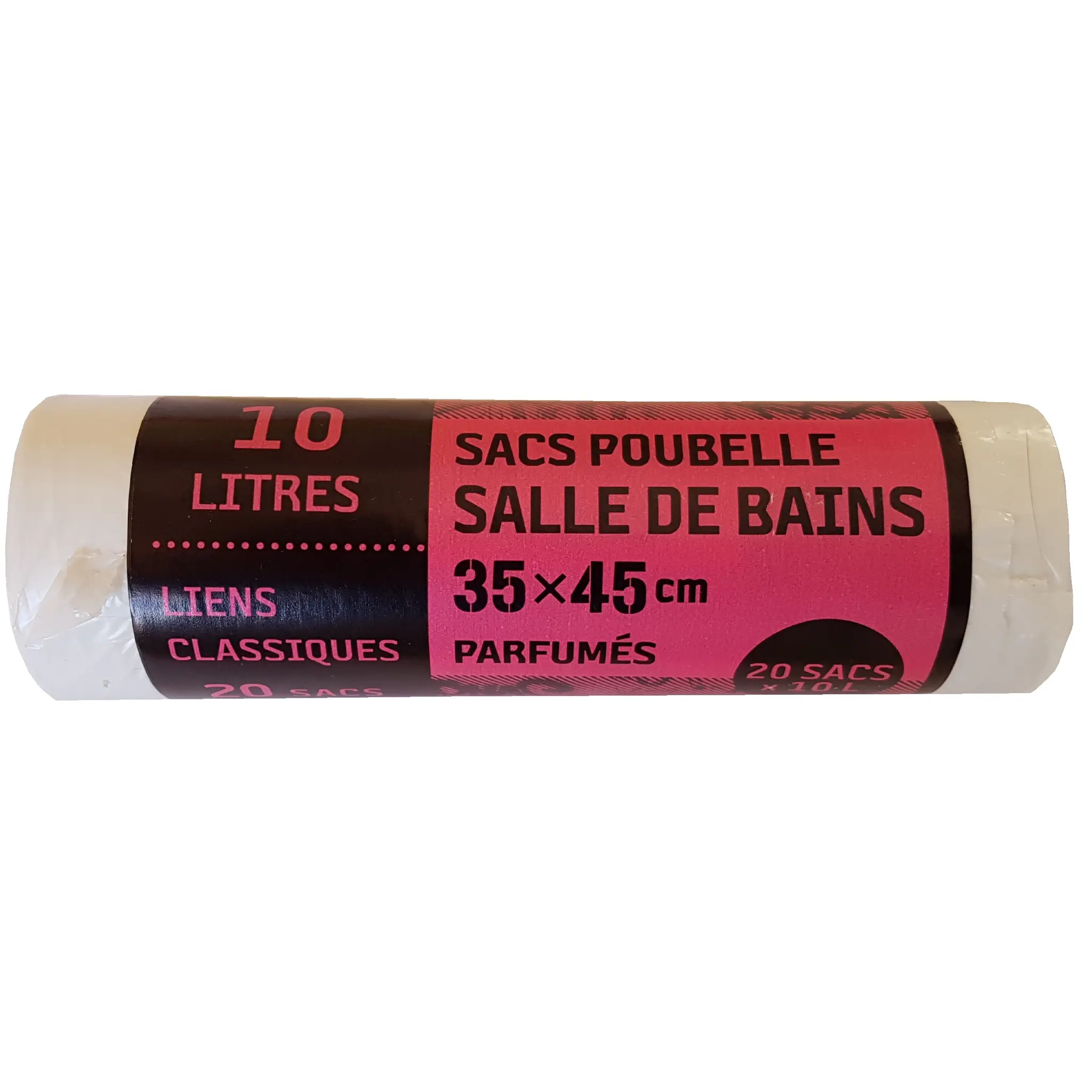 Sacs poubelle salle de bains parfumés liens classiques