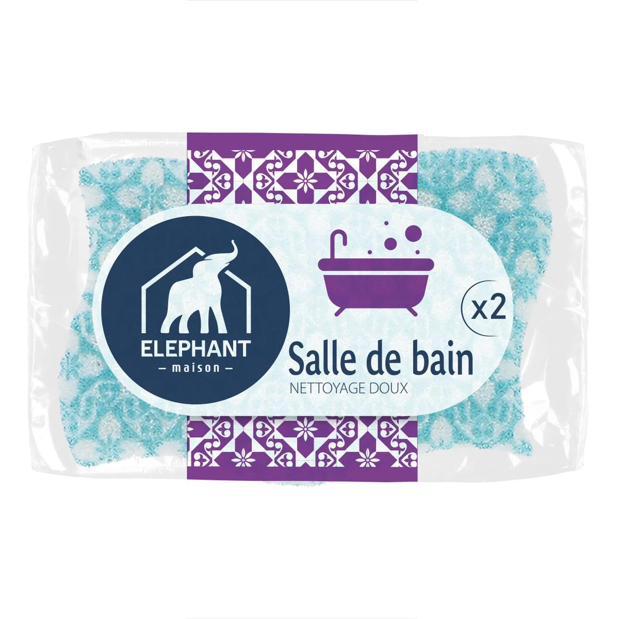 ELEPHANT Éponges grattantes salle de bain