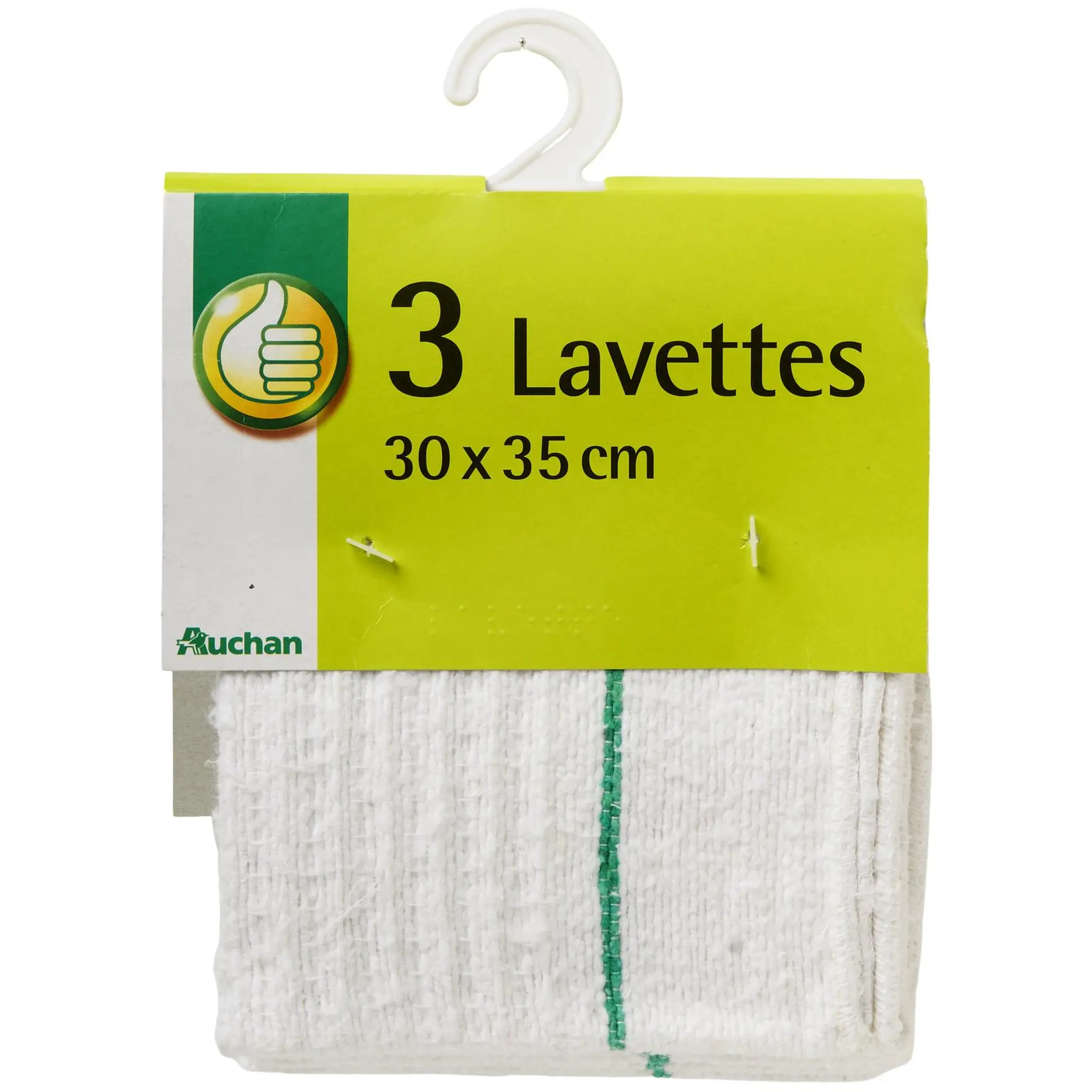 POUCE Lavettes coton gaufré