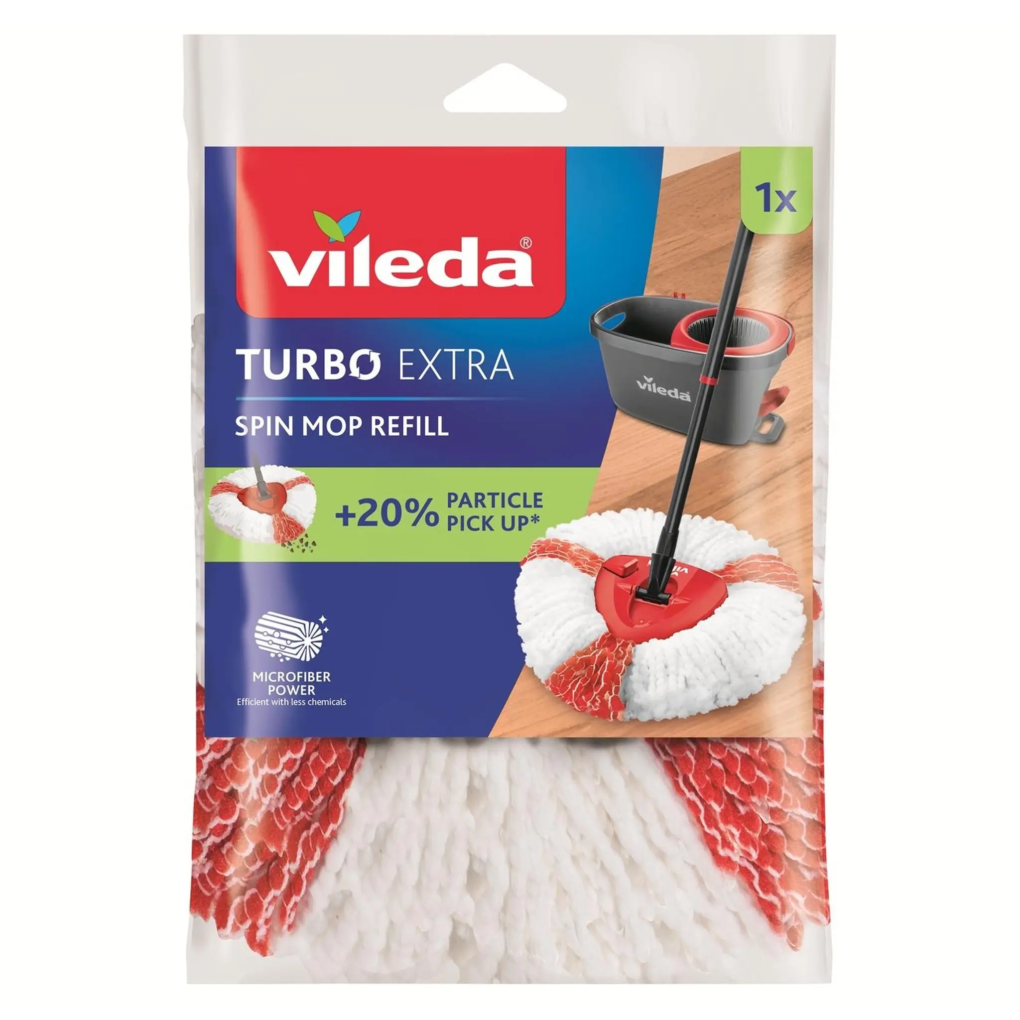 VILEDA RECHARGE TURBO 2EN1