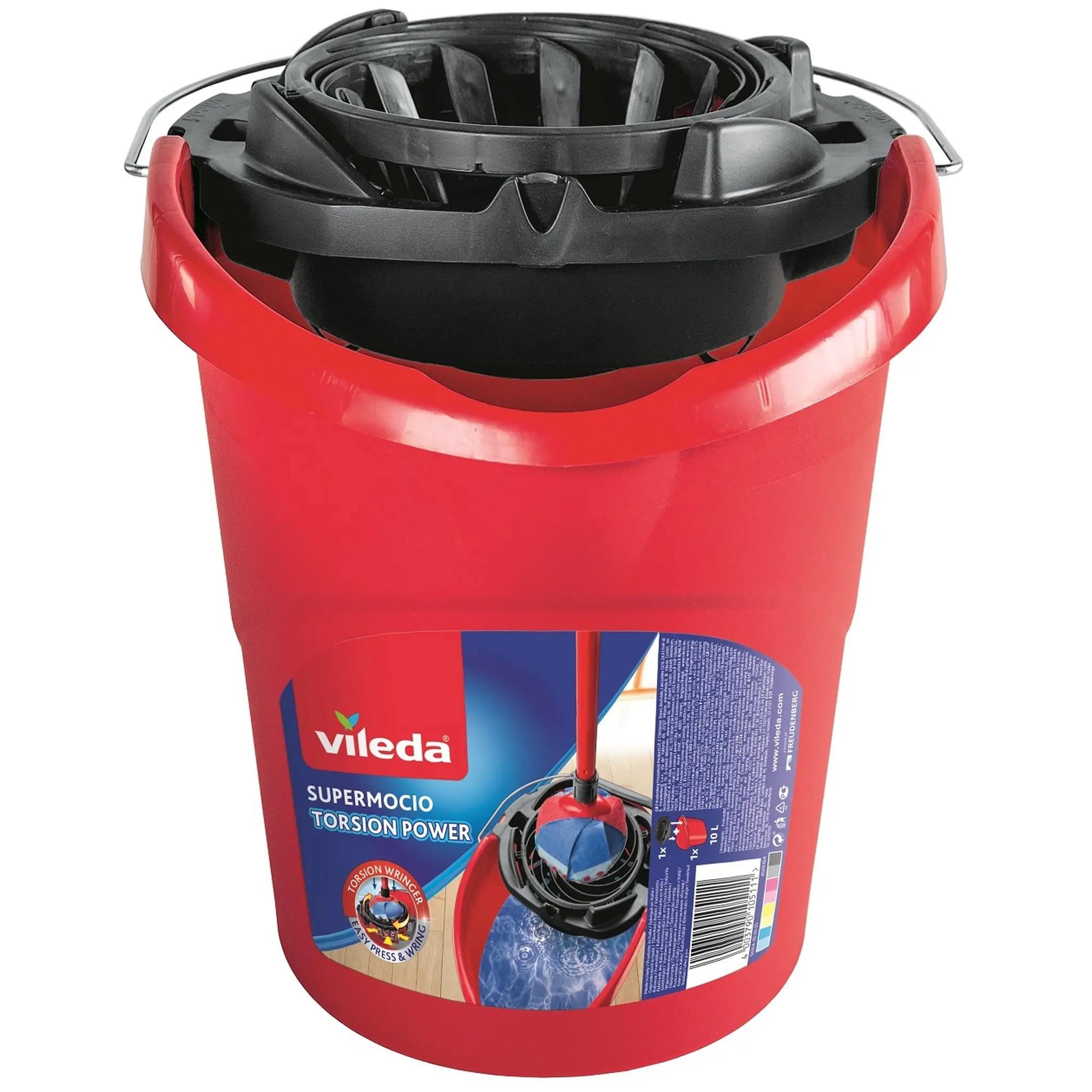 VILEDA Seau essoreur supermocio