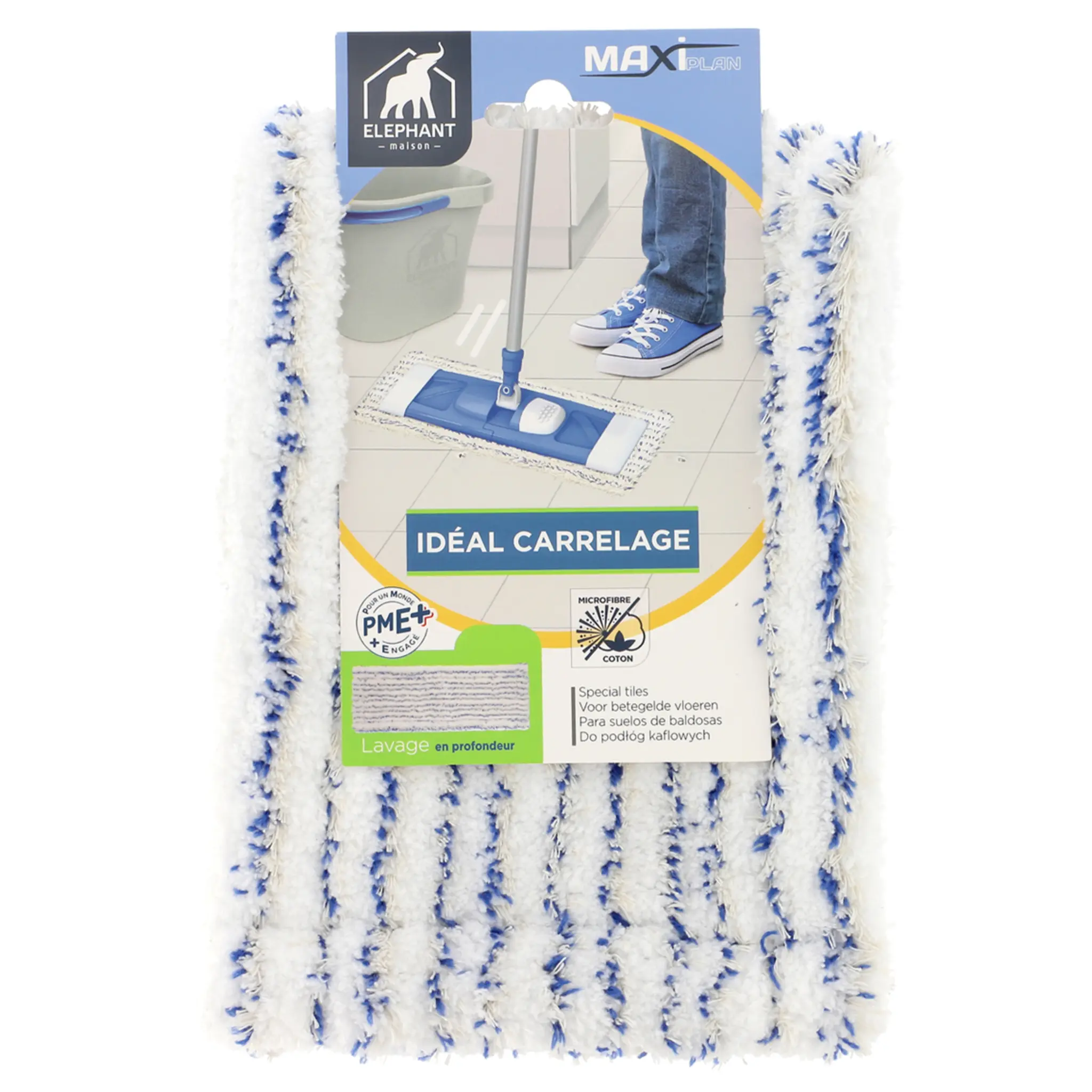 ELEPHANT Maxiplan housse de lavage idéal carrelage