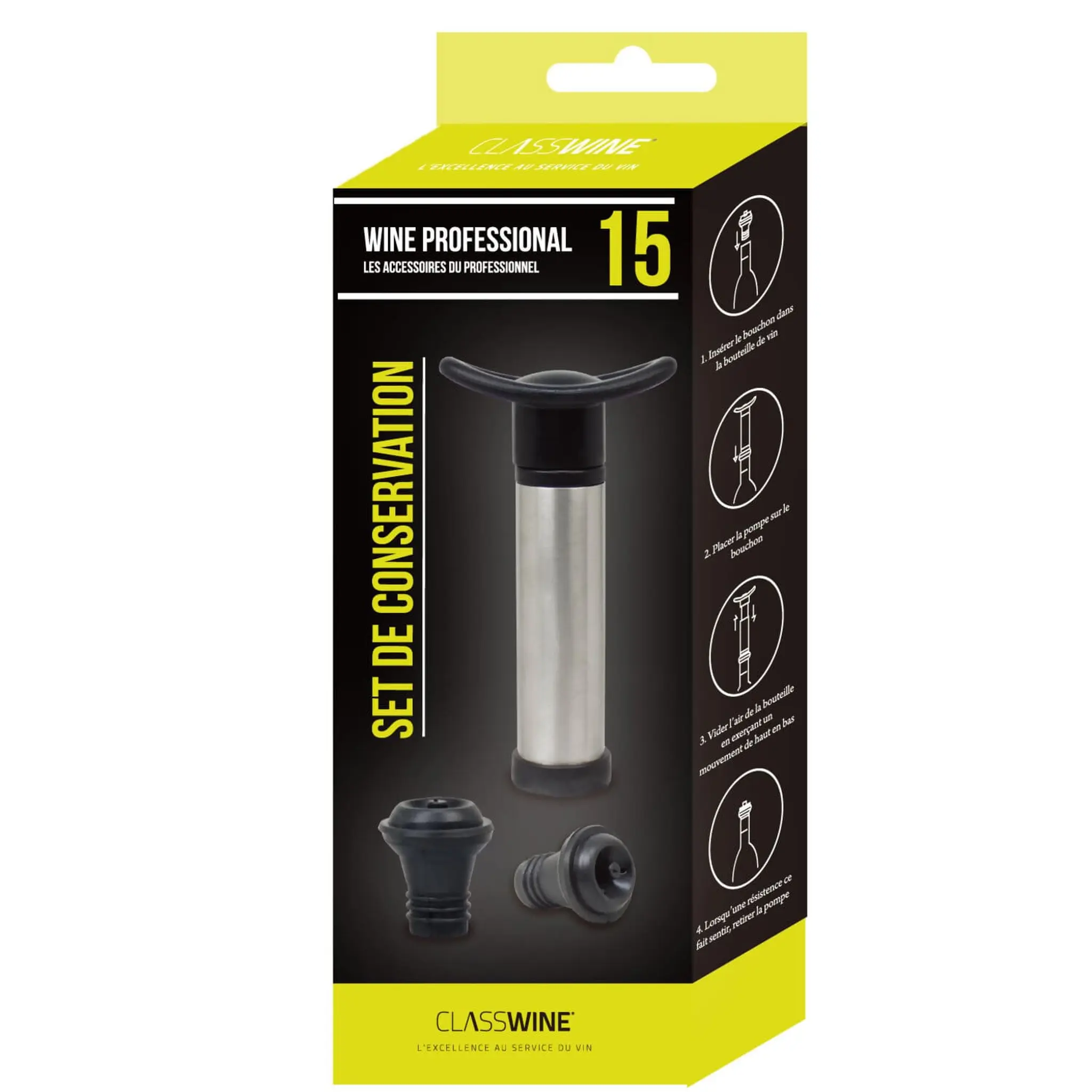 CLASSWINE Set de conservation