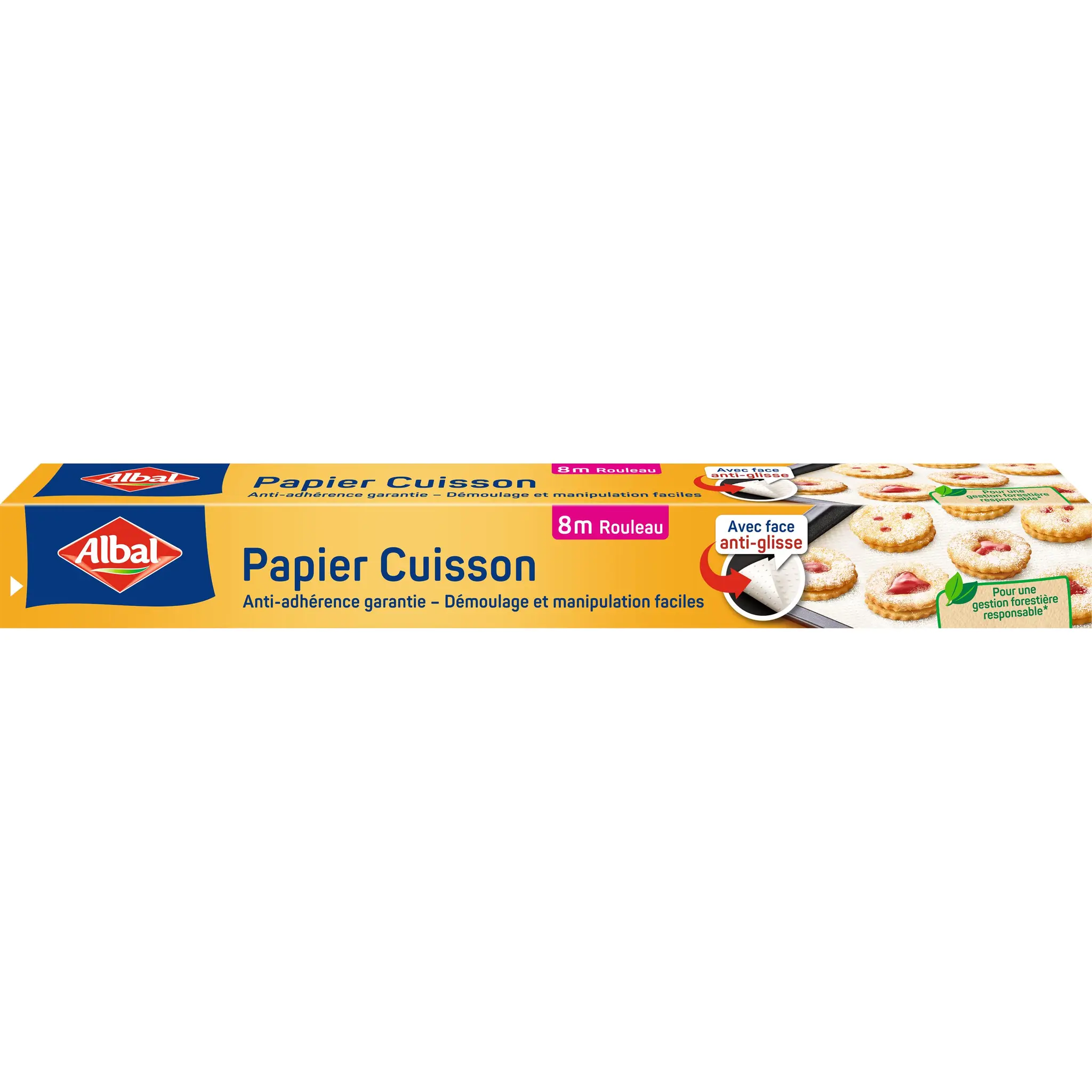 ALBAL Papier cuisson non adhérent