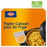 ALBAL Papier cuisson pour air fryer