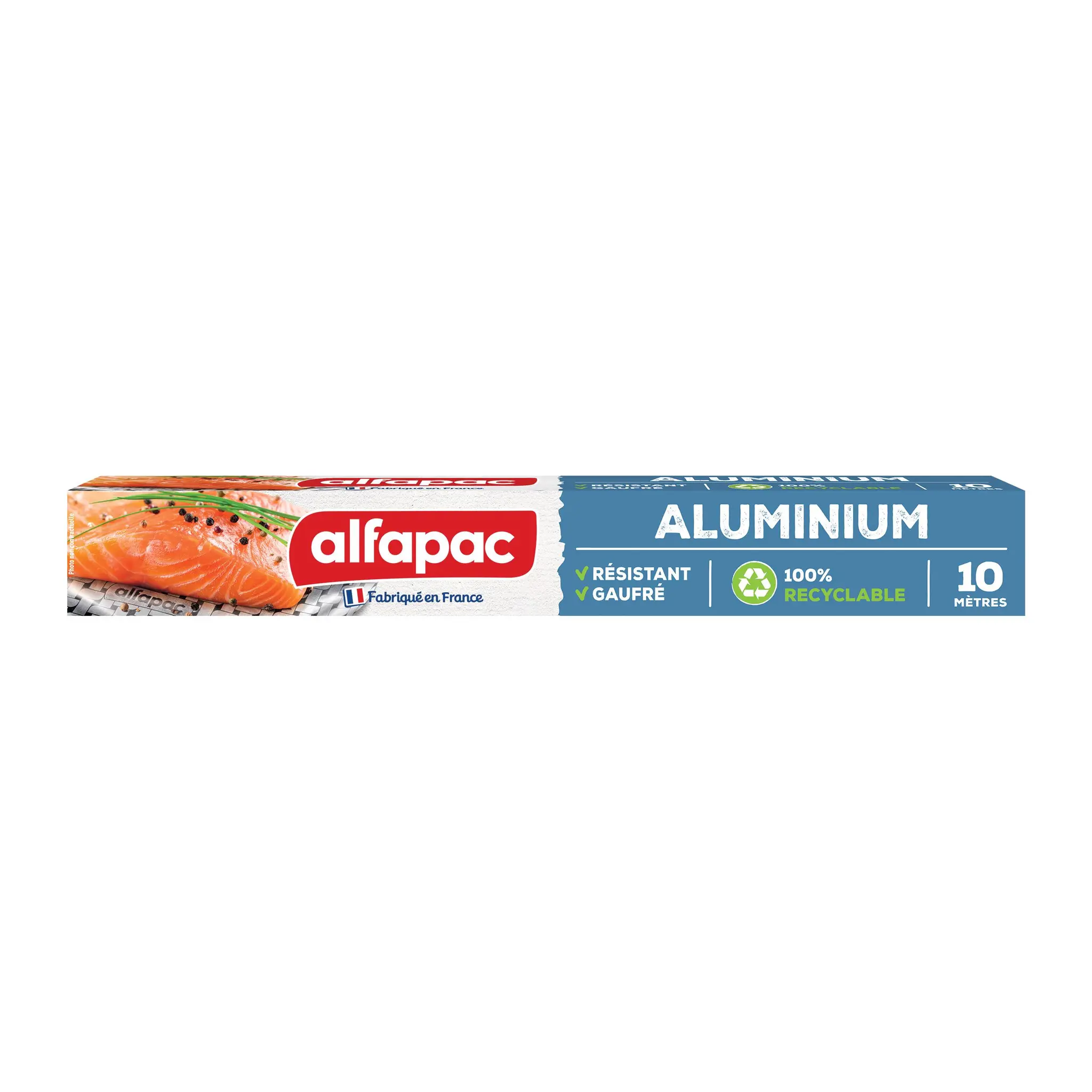 ALFAPAC Papier aluminium résistant 10m