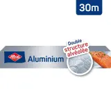 ALBAL Papier aluminium structure alvéolée 30m x 0,29m