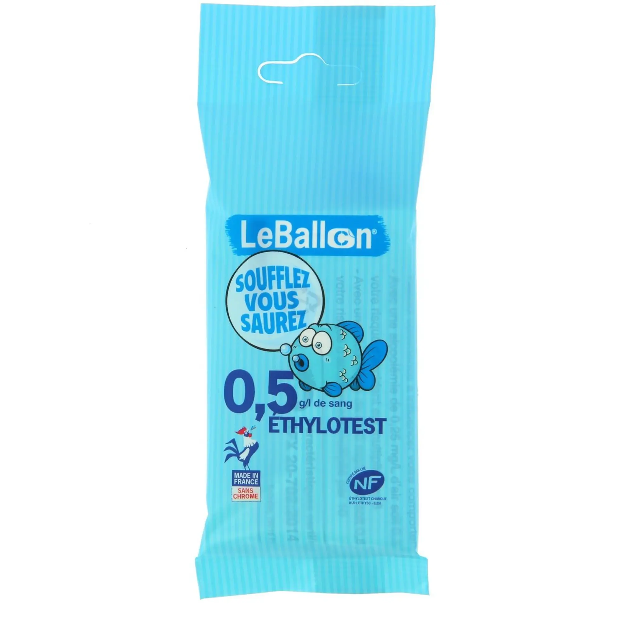 Éthylotest 0.5g/L
