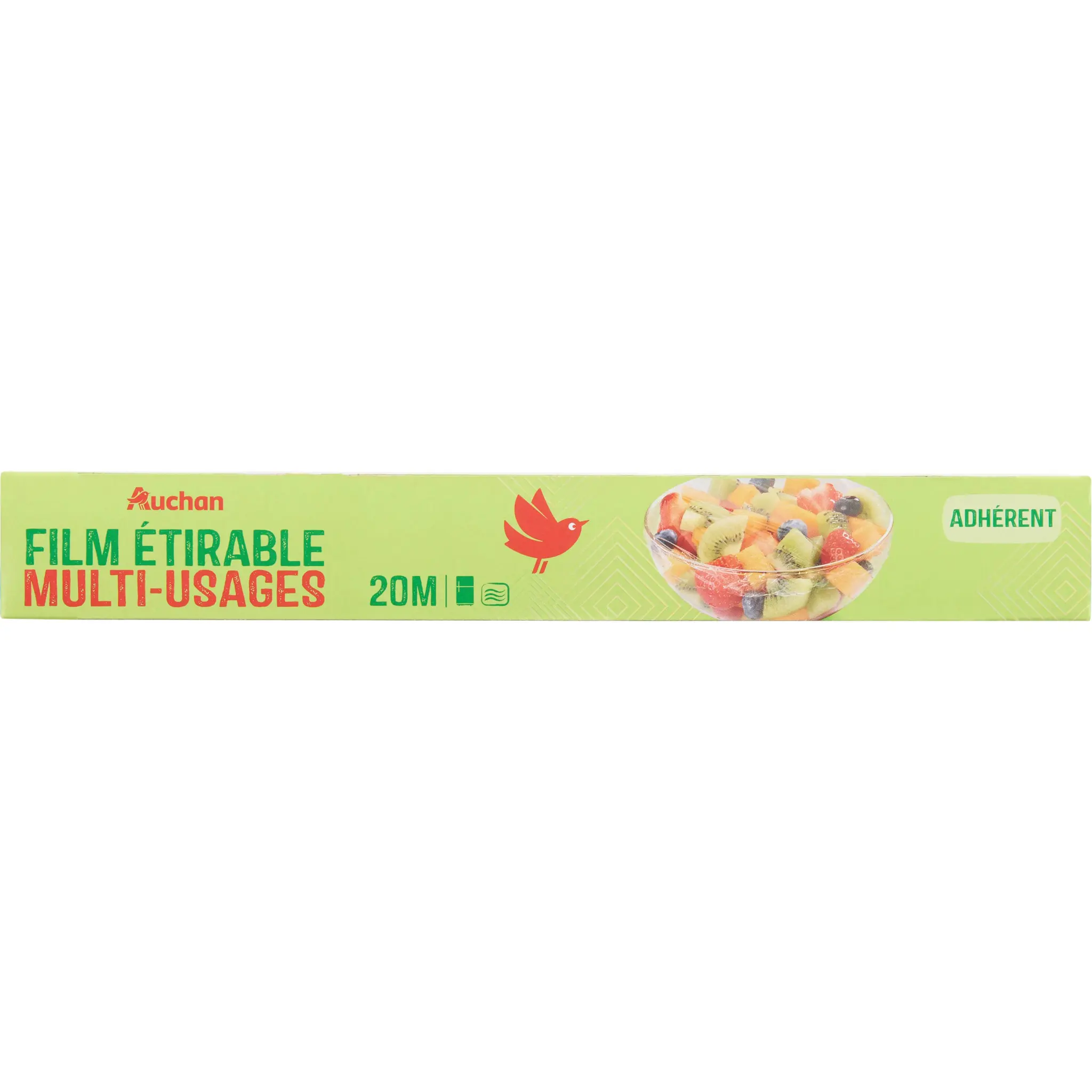 AUCHAN Film alimentaire étirable 20m