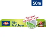 ALBAL Film alimentaire 70% de ressources recyclées 50m