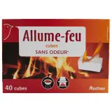 AUCHAN Allume-feux cubes sans odeur