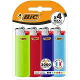 BIC Maxi briquets à pierre couleurs assorties