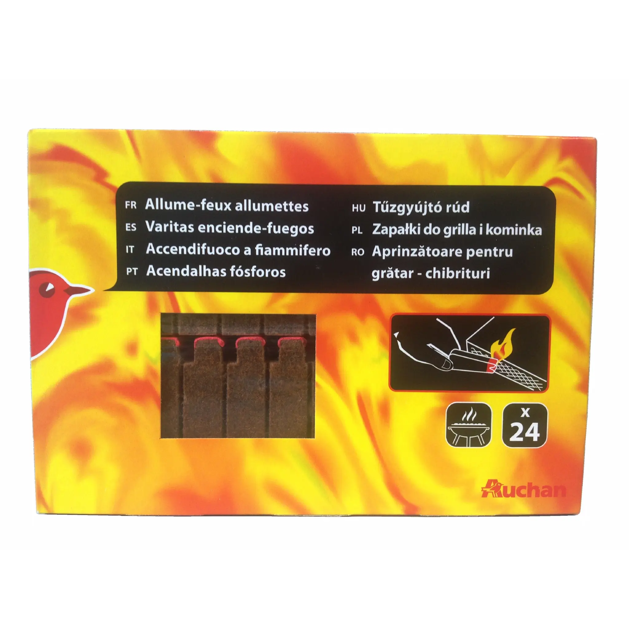 GARDENSTAR Allume feu allumettes x 24