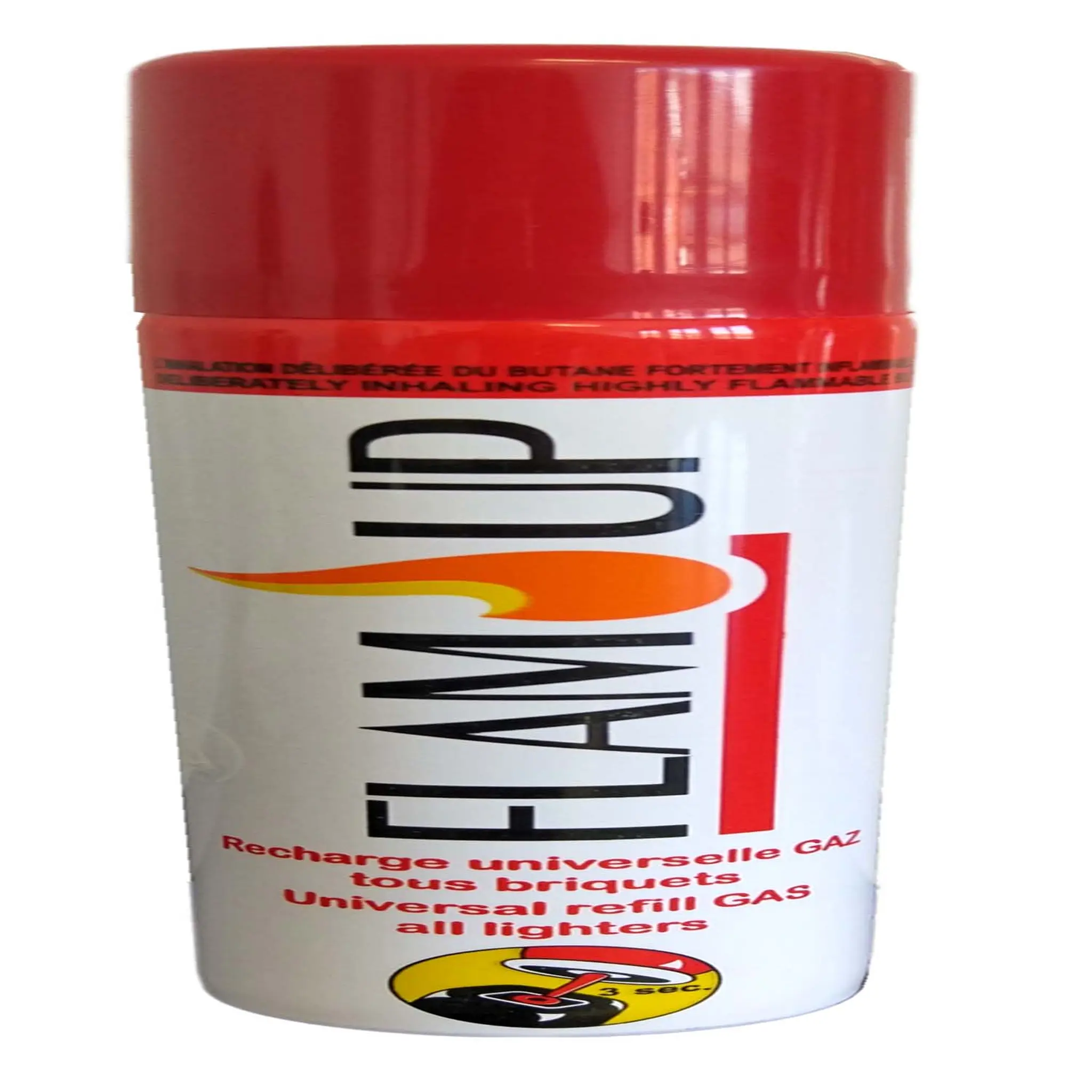FLAM'UP Recharge aérosol universel gaz tous briquets