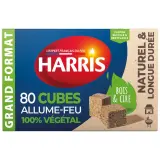 HARRIS Allume-feux cubes de bois compressé