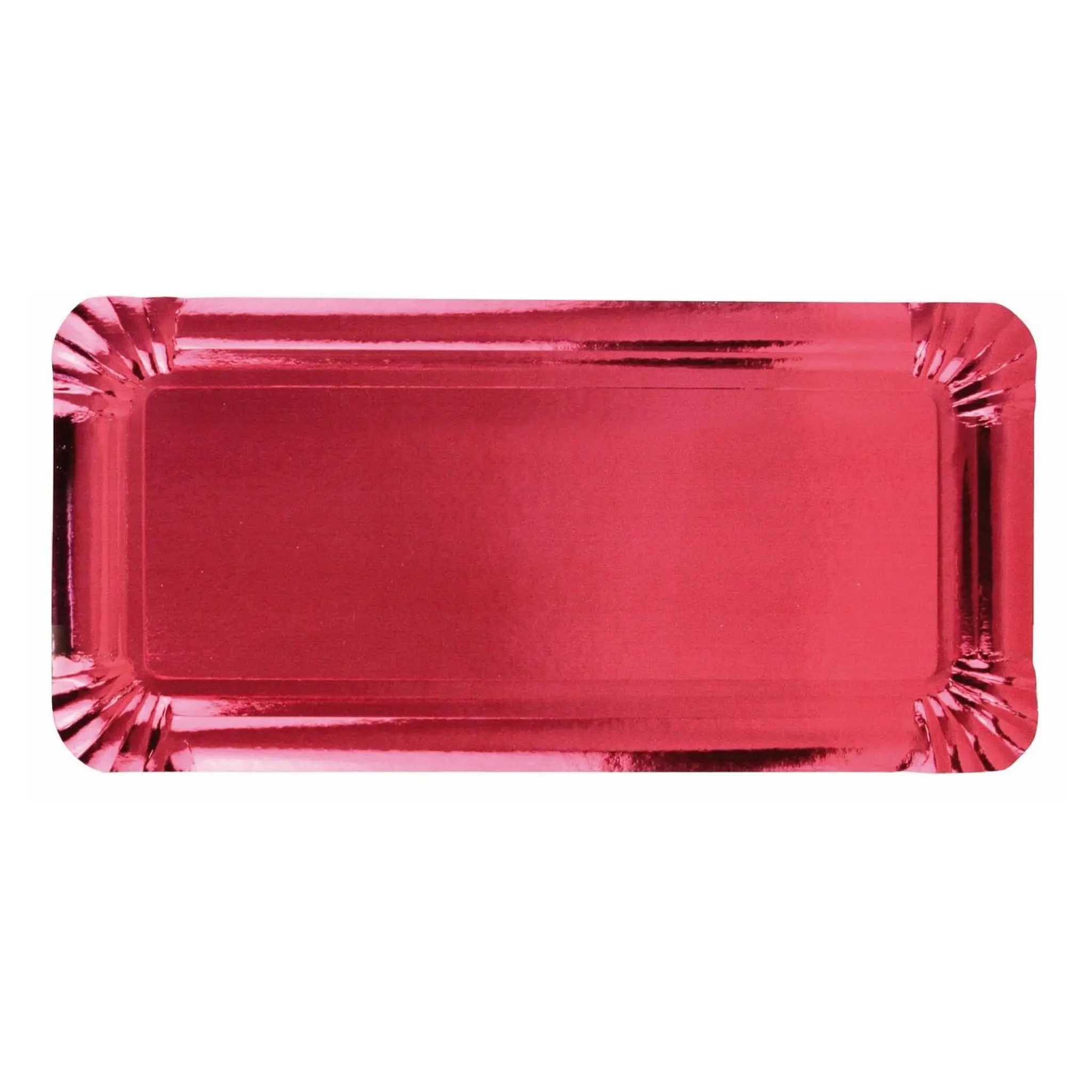 ACTUEL 3 Plateaux rectangulaire 33x24 cm - Rouge