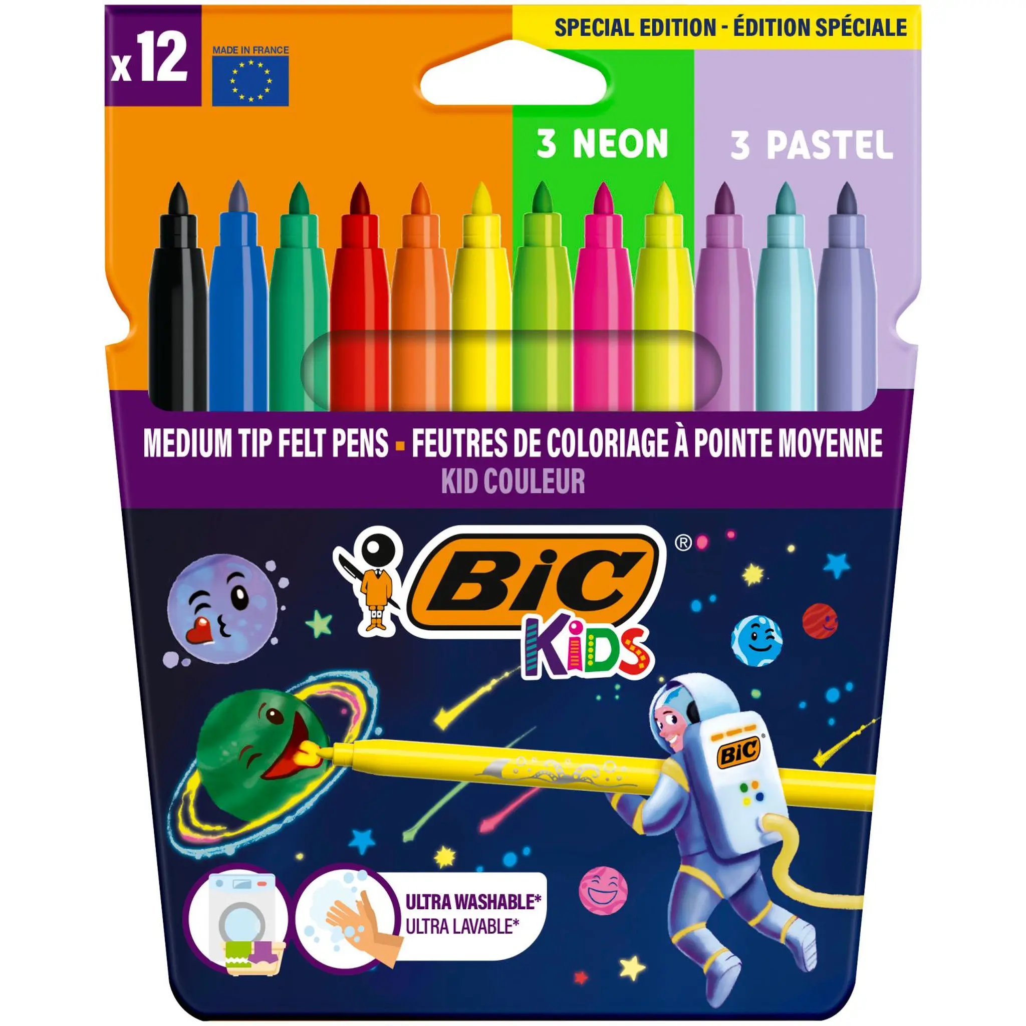 BIC Feutres x12 Coloriage Cosmo