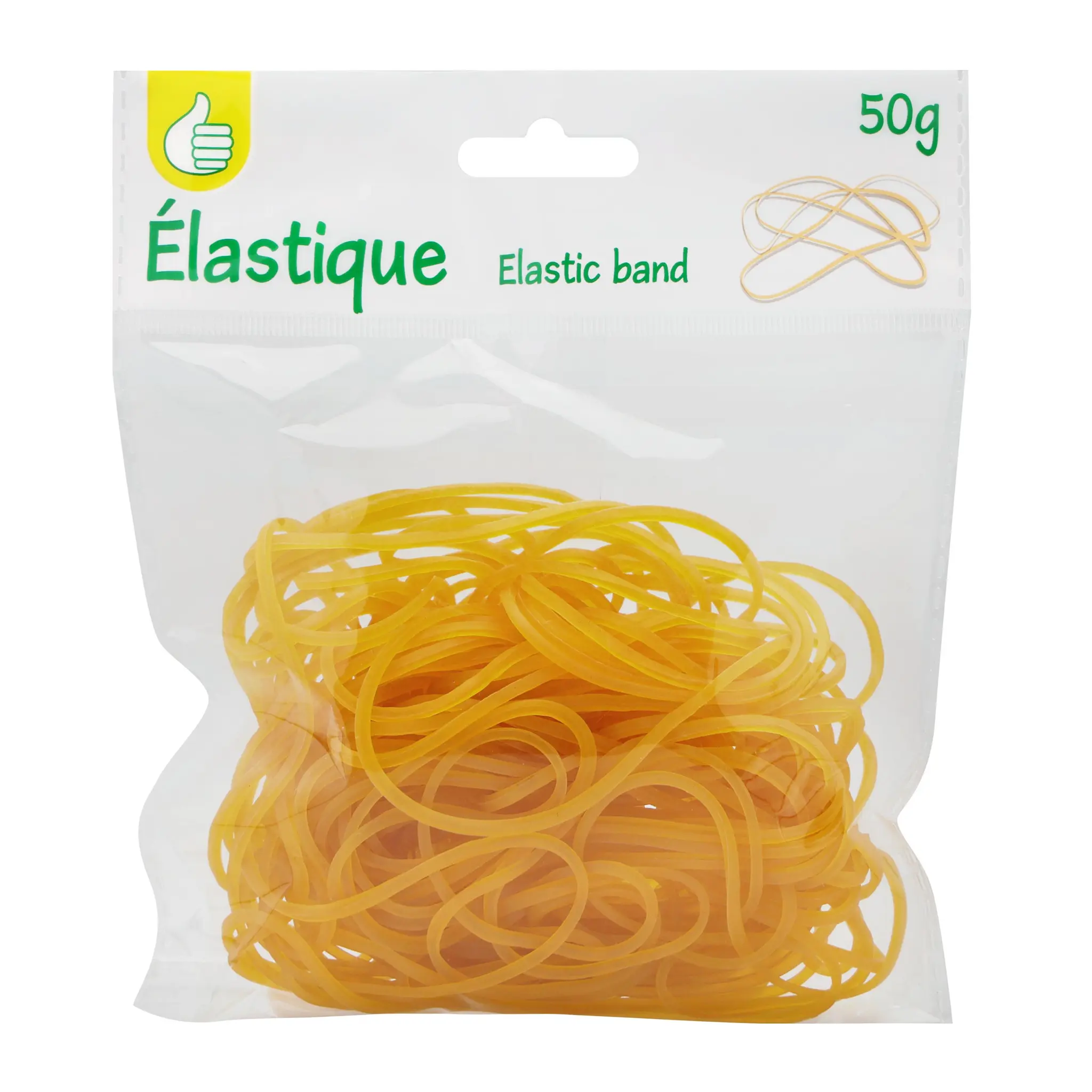 PREMIER PRIX Elastiques blonds 50g
