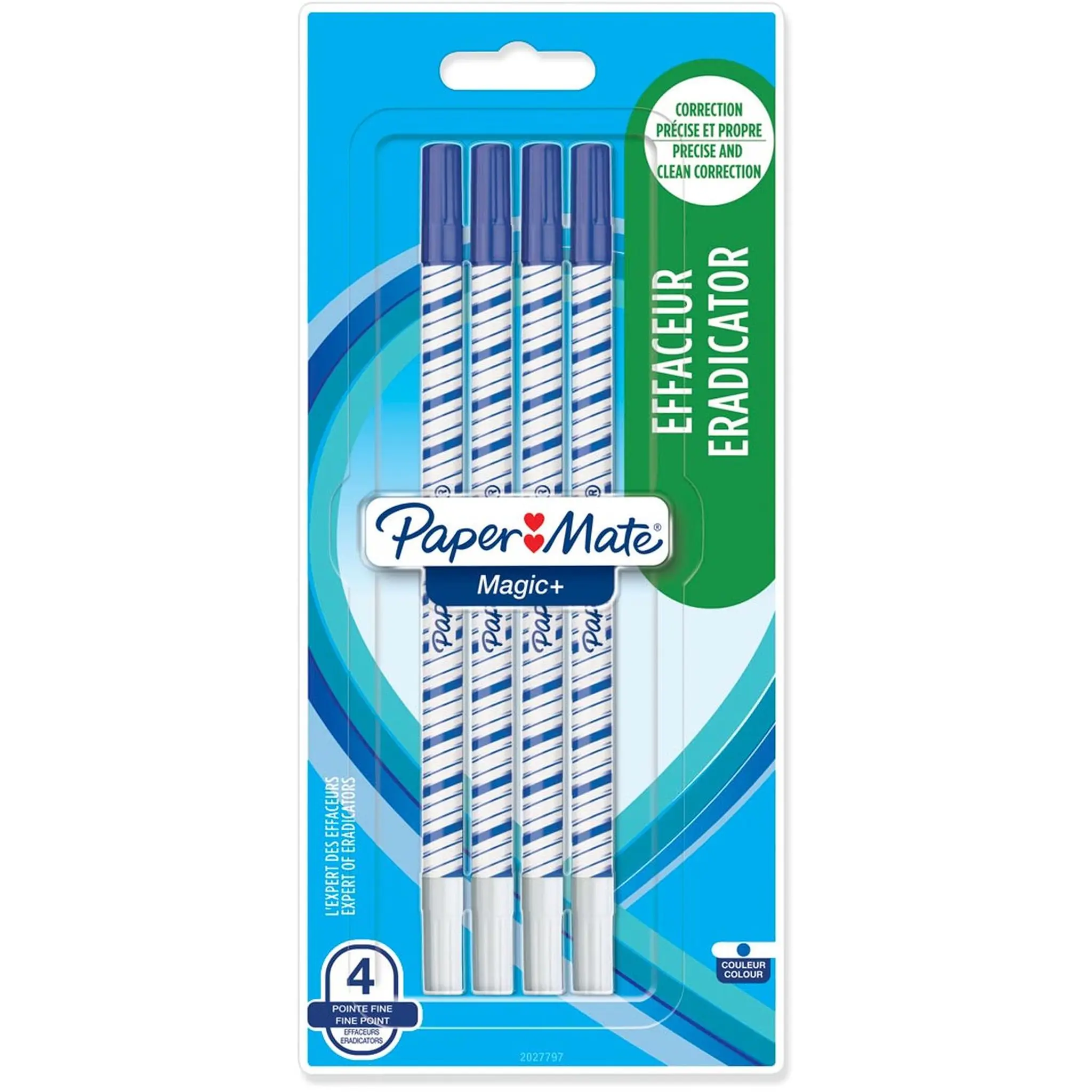 PAPER MATE Effaceurs magic+ réécriveurs à pointe fine