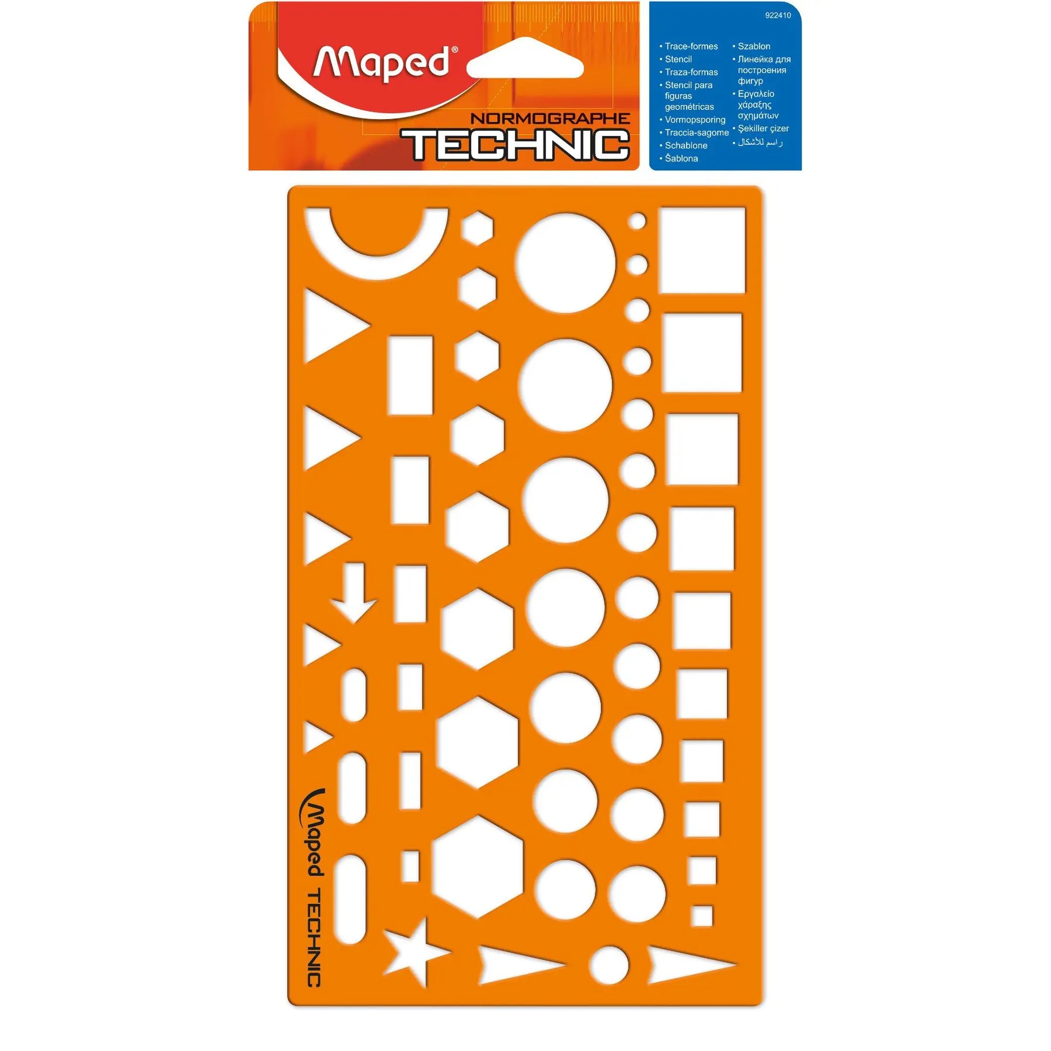 MAPED Normagraphe Technic Pro Gabarit Combiné