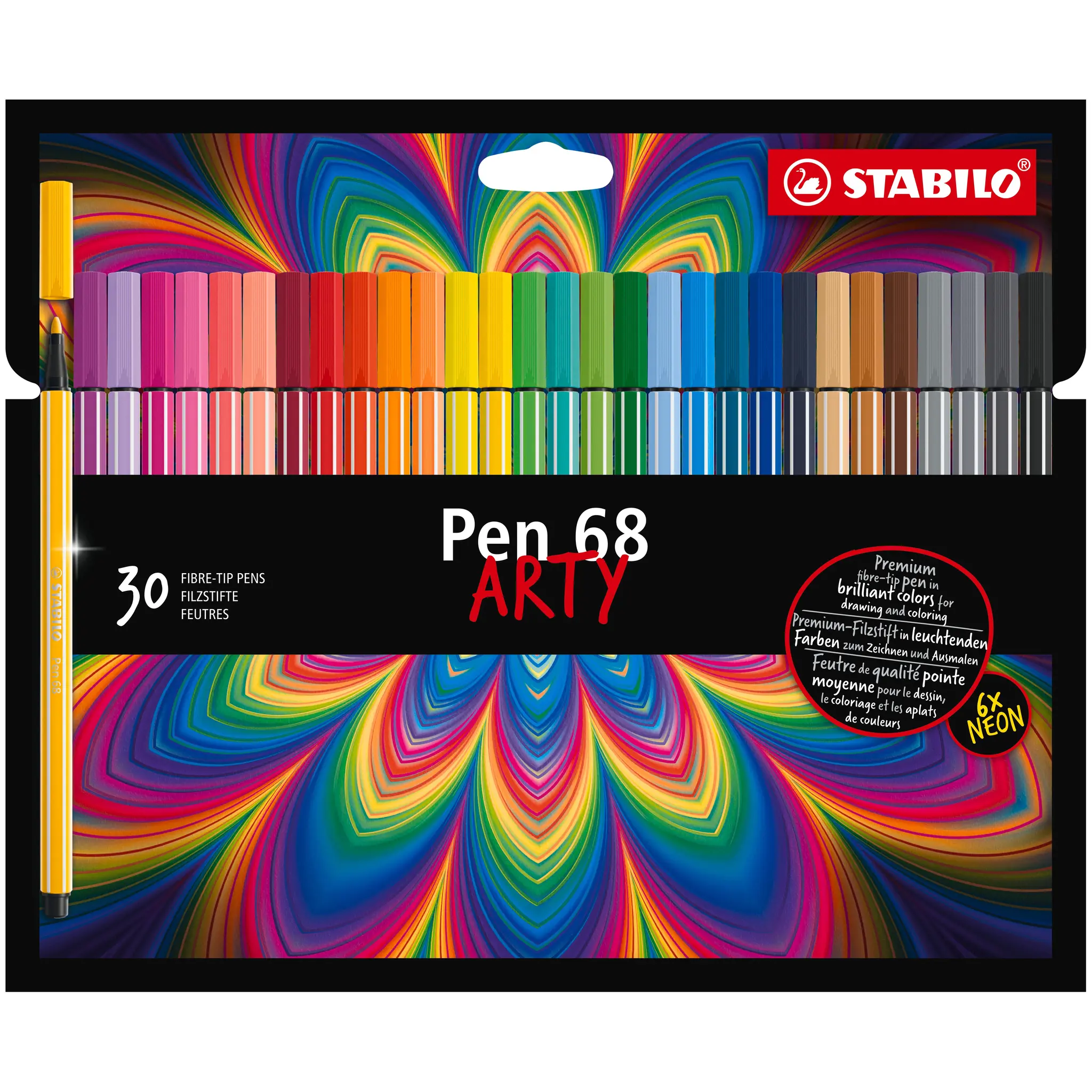 STABILO Étui x30 Pen 68 Arty