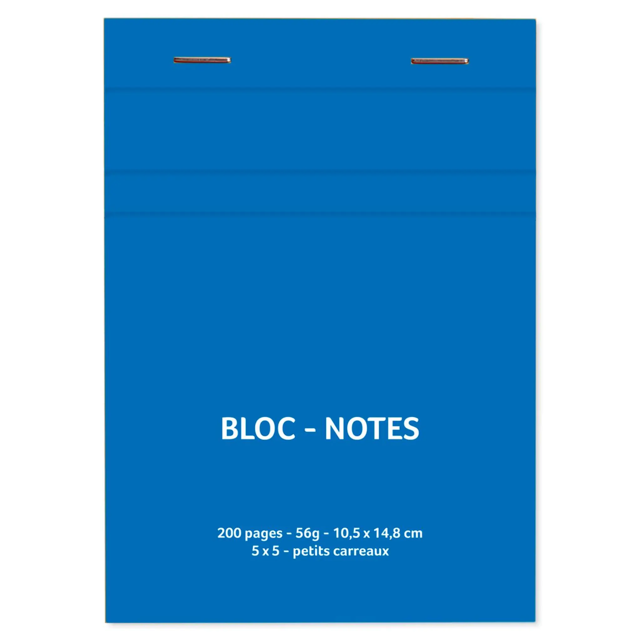 POUCE Bloc-notes de Bureau – Quadrillé 5x5 mm, 200 pages, Format A6
