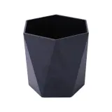 AUCHAN Pot à crayon Plastique - Noir