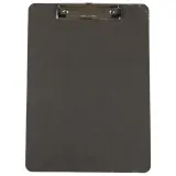 AUCHAN Clip Board A4 22.7x31.5x0.3cm - Noir