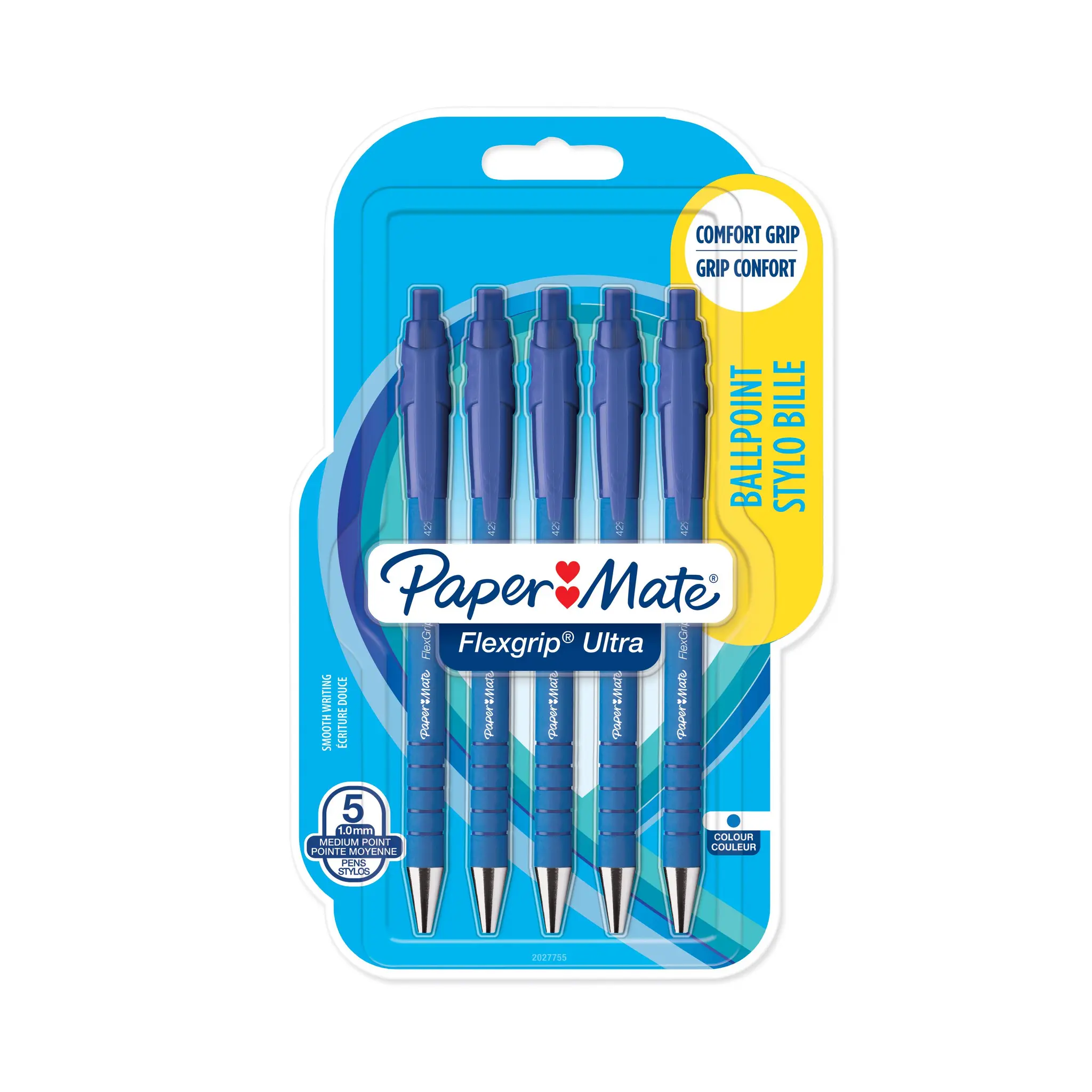 Stylos bille X5 Flex Grip Ultra - Bleu
