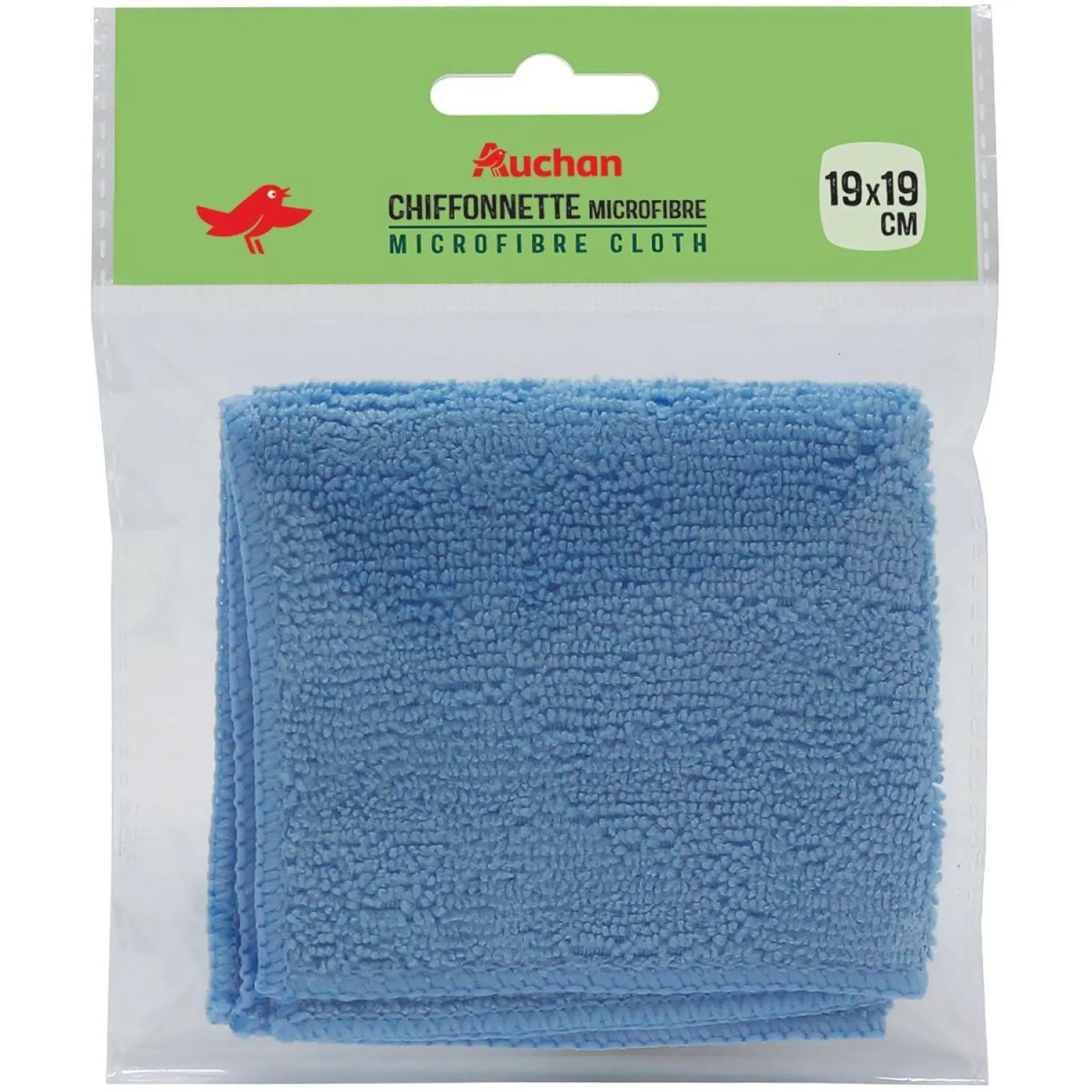 AUCHAN Chiffonnette en microfibre pour ardoise - Bleu