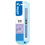 PILOT Stylo Rollerball Hi-Tecpoint V5 - Bleu