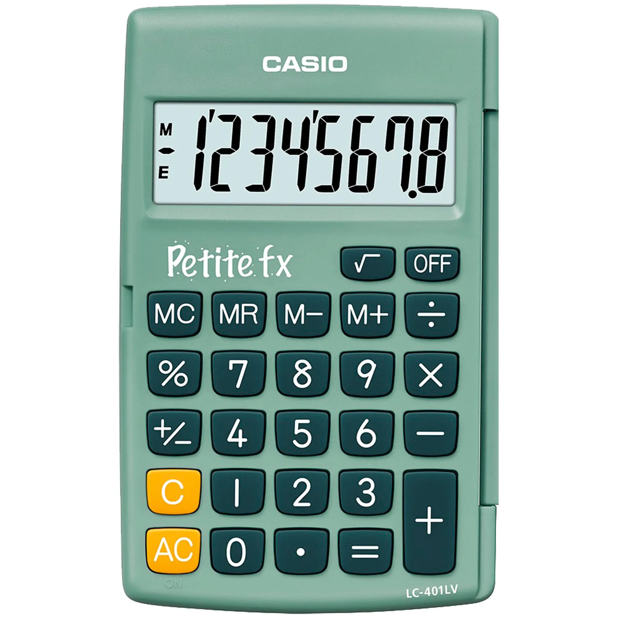 CASIO Calculatrice de poche Casio Petite FX Verte
