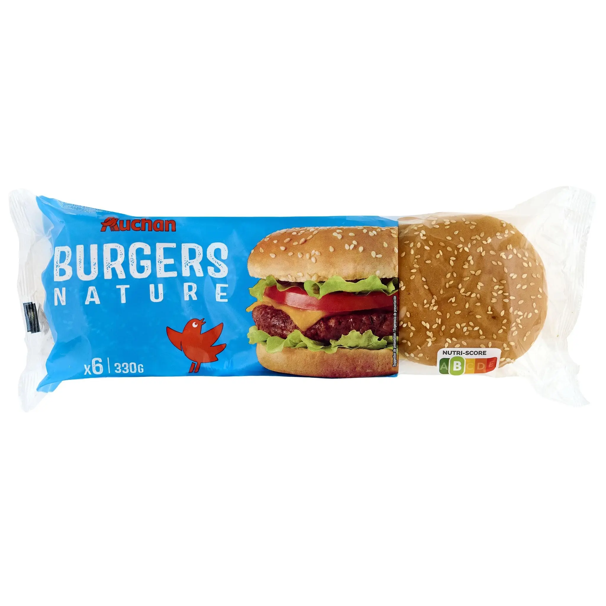 AUCHAN Pain burger classique