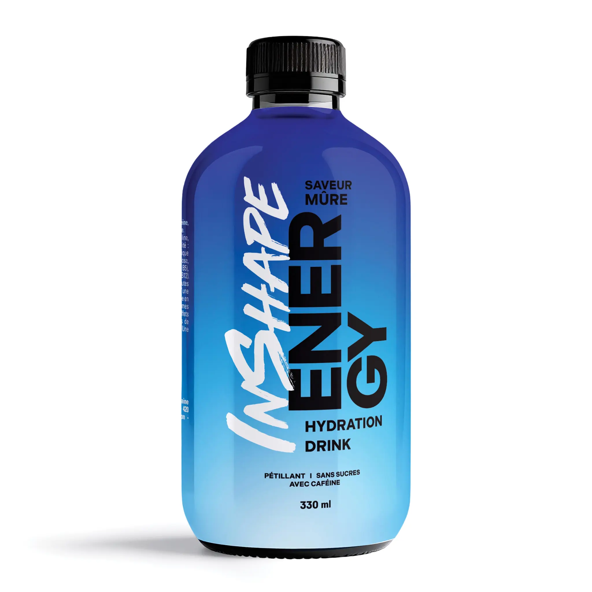 INSHAPE NUTRITION Energy Hydration Dring Boisson pétillante saveur mûre