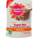 GAYELORD HAUSER Mélange Super Mix Vitalité + avec lin sarrasin et fruits rouges bio