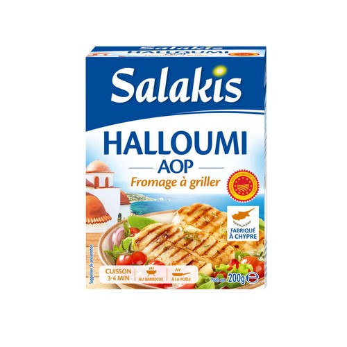 Salakis Halloumi Fromage à Griller AOP 200g