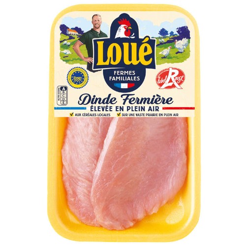 Loué Escalope De Dinde x2 250g