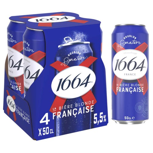 1664 Bière Blonde 4x50cl